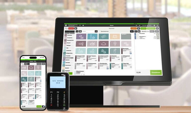 gastronovi Kasse, Handheld und Kartenterminal